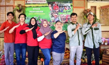 SMK Nusaputera 1 Semarang dan Dinas Pertanian Kota Semarang Kolaborasi di Jateng Agro Expo (JAE) 2024
