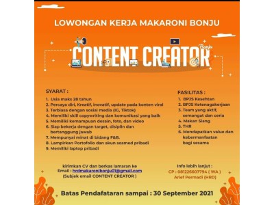 Loker, alumni silakan merapat