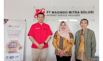 SMK Nusaputera 1 Jajaki Kerja Sama Prakerin Lewat Kunjungan ke PT Maxindo Mitra Solusi Semarang