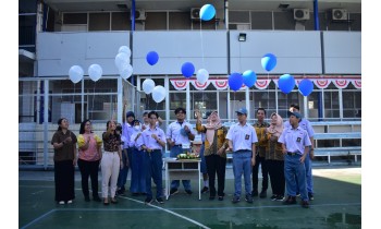 Pelantikan OSIS Baru dan Pembukaan PPDB 2025/2026 di SMK Nusaputera 1 Semarang