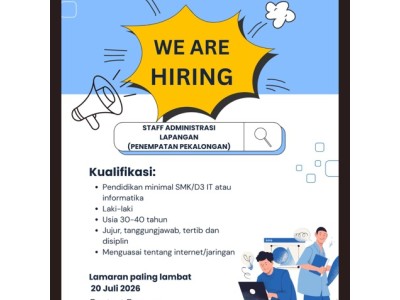 Loker Staff Administrasi PT. Oktarina