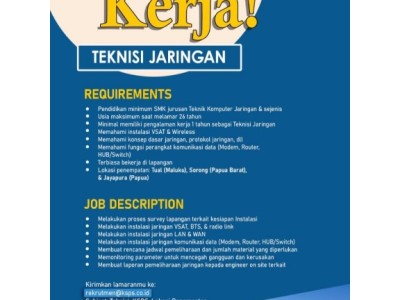 Loker, alumni silakan merapat