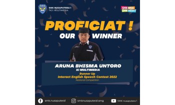 ARUNA Juara 2 Rotary Speech Competition (National Competition)